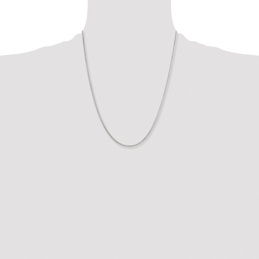 Chisel Stainless Steel 1.8mm Herringbone Chain
