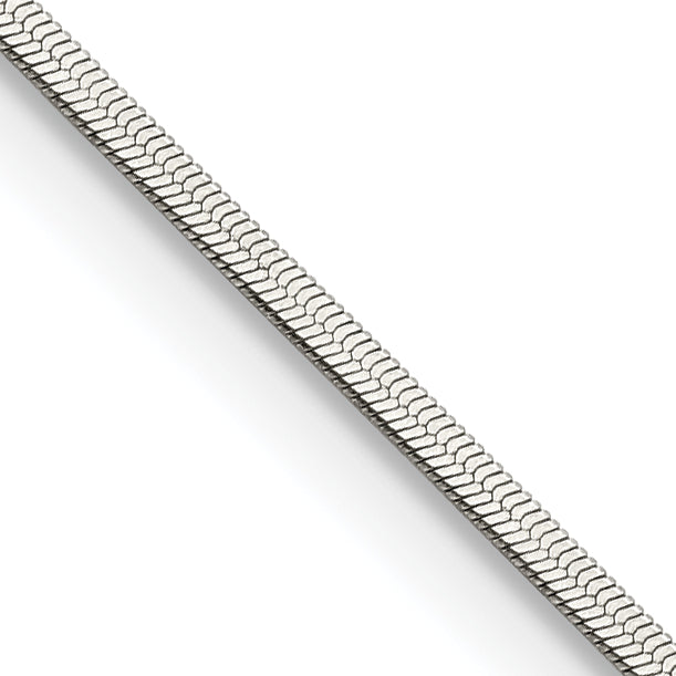 Chisel Stainless Steel 1.8mm Herringbone Chain