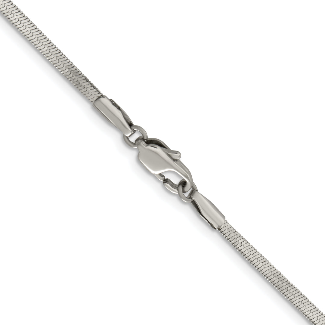 Chisel Stainless Steel 2.3mm Herringbone Chain