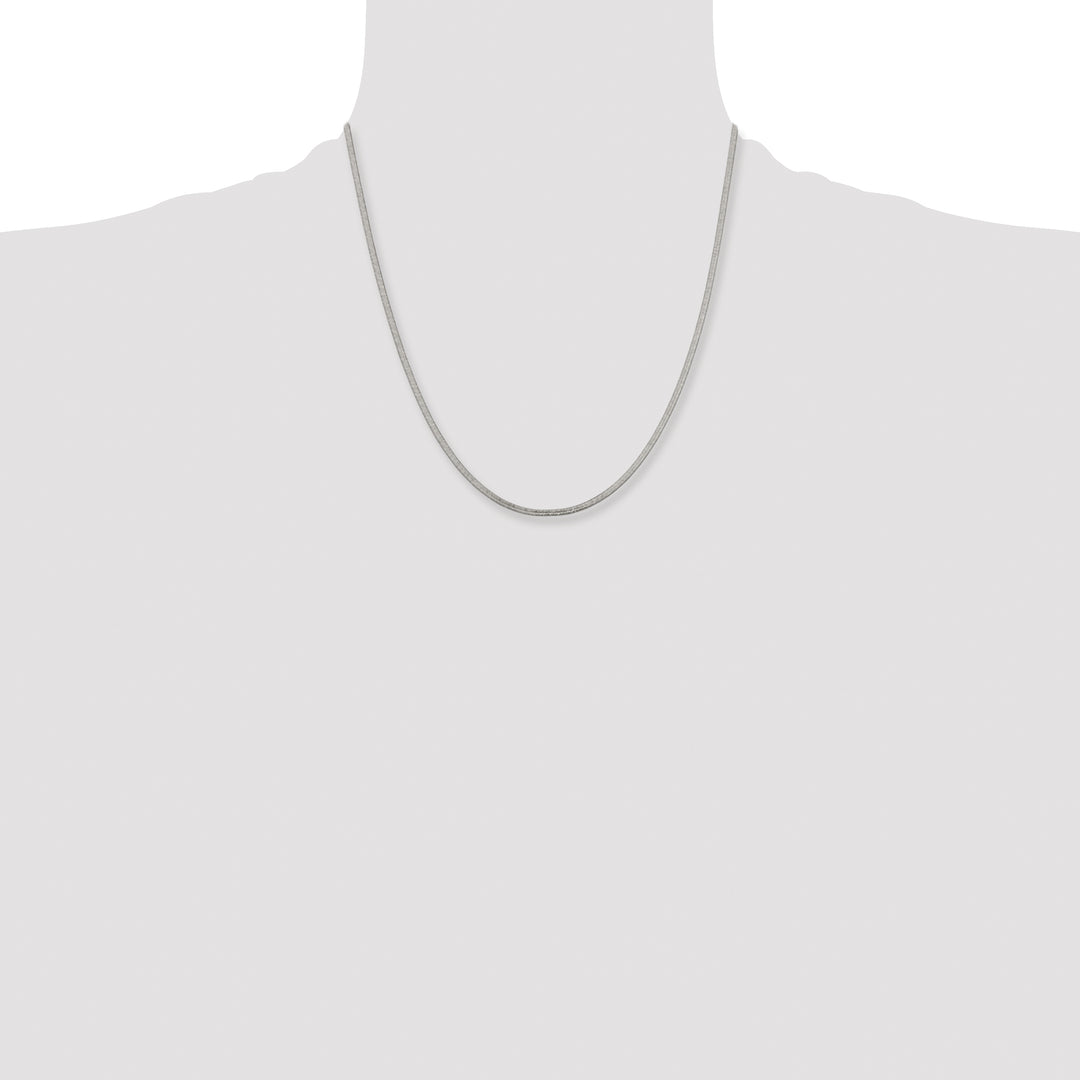 Chisel Stainless Steel 2.3mm Herringbone Chain