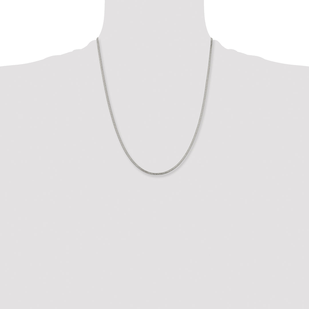 Chisel Stainless Steel 2.3mm Herringbone Chain