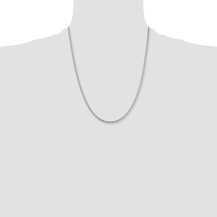 Chisel Stainless Steel 2.3mm Herringbone Chain