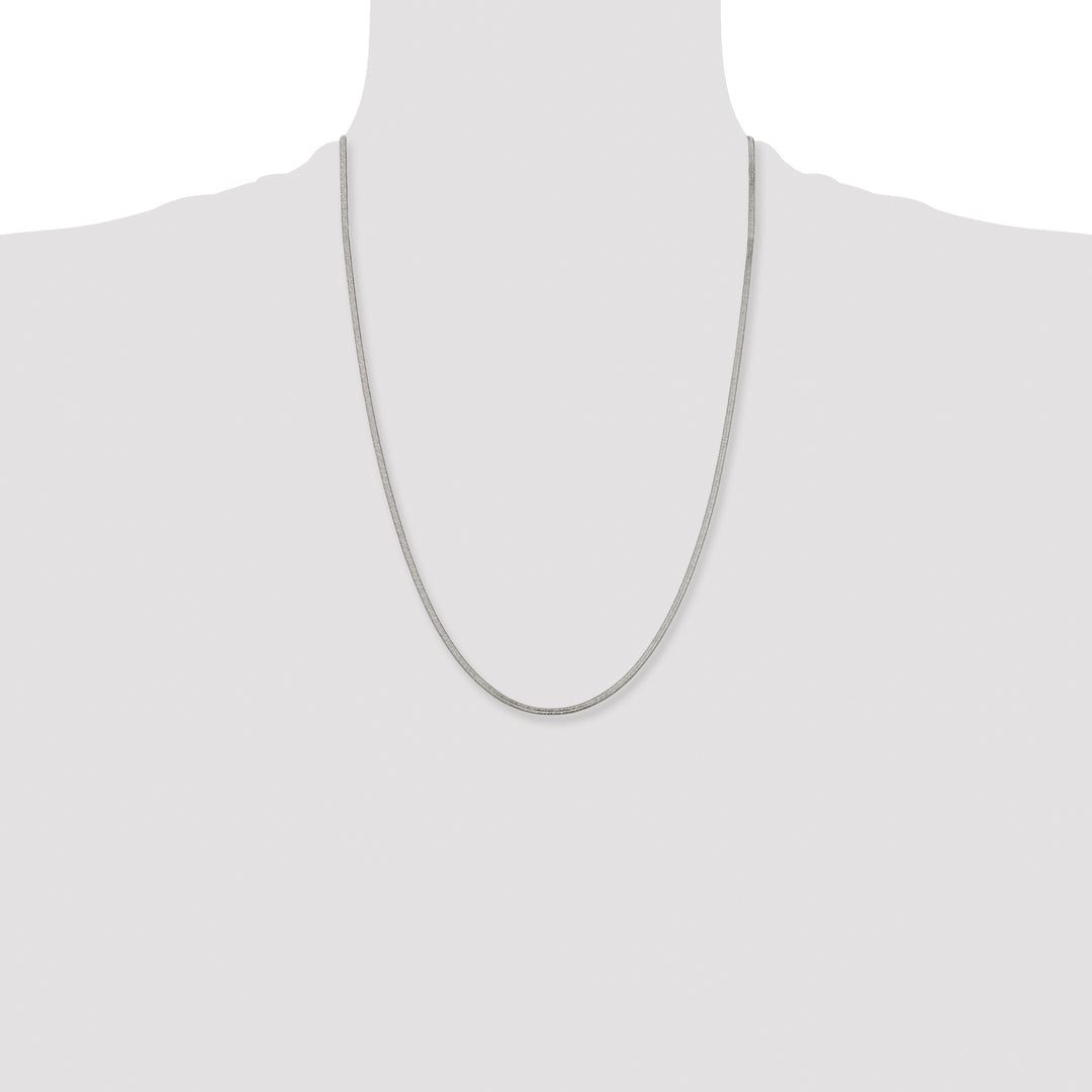 Chisel Stainless Steel 2.3mm Herringbone Chain