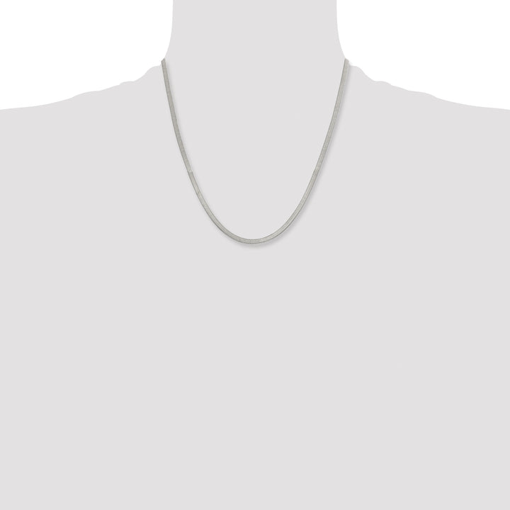 Chisel Stainless Steel 3.90mm Herringbone Chain