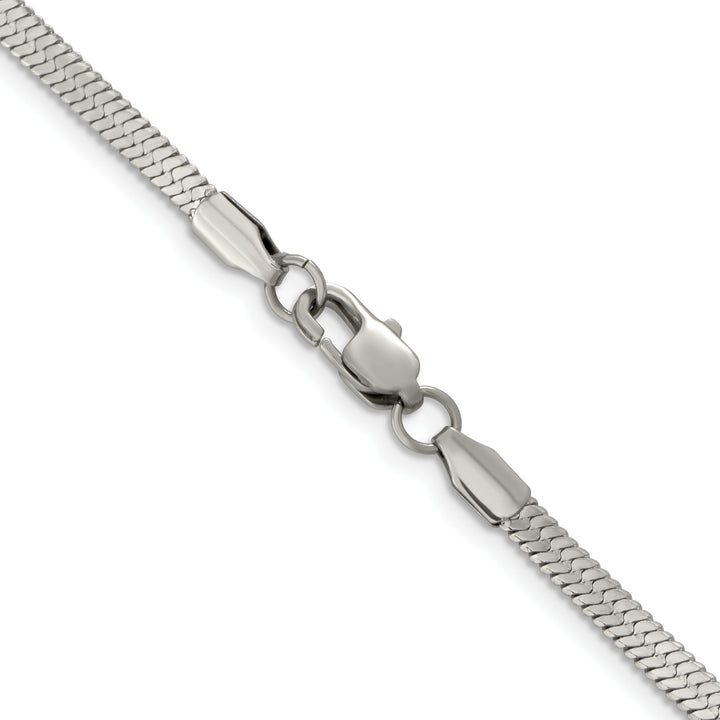 Chisel Stainless Steel 3.4mm Herringbone Chain