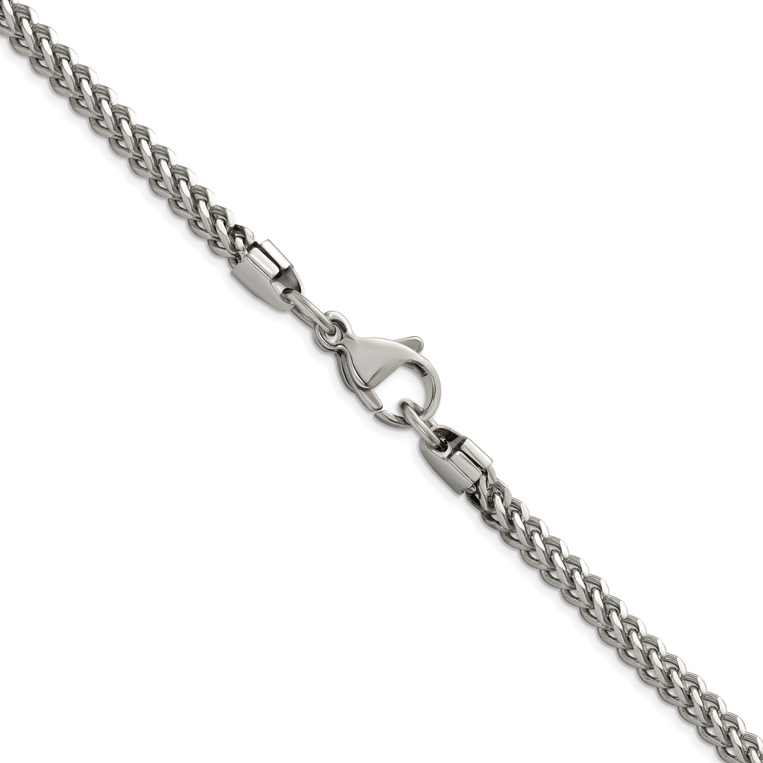 Chisel Stainless Steel 2.5mm Franco Chain