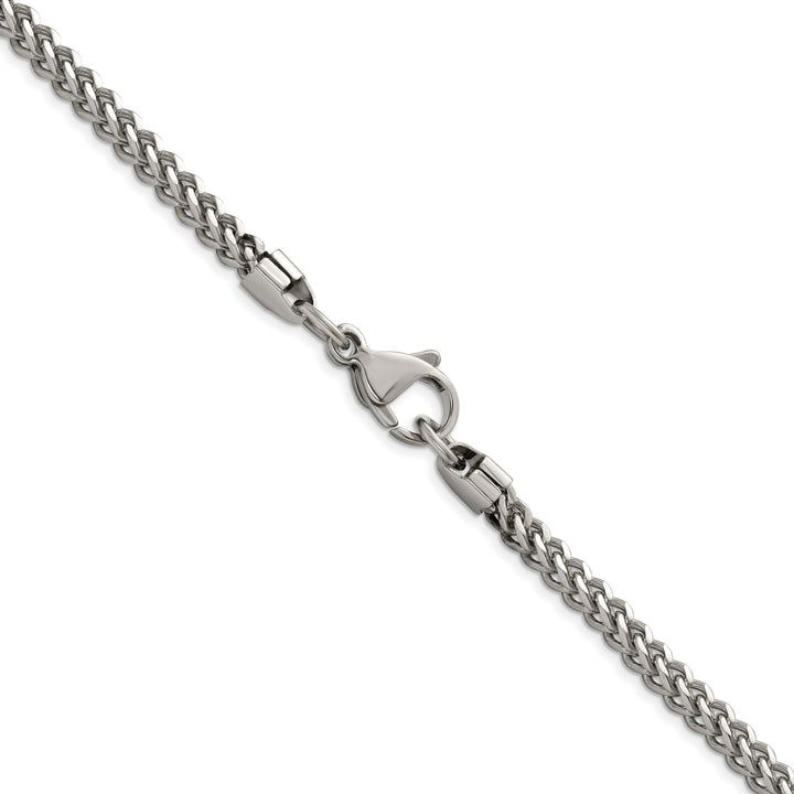 Chisel Stainless Steel 2.5mm Franco Chain