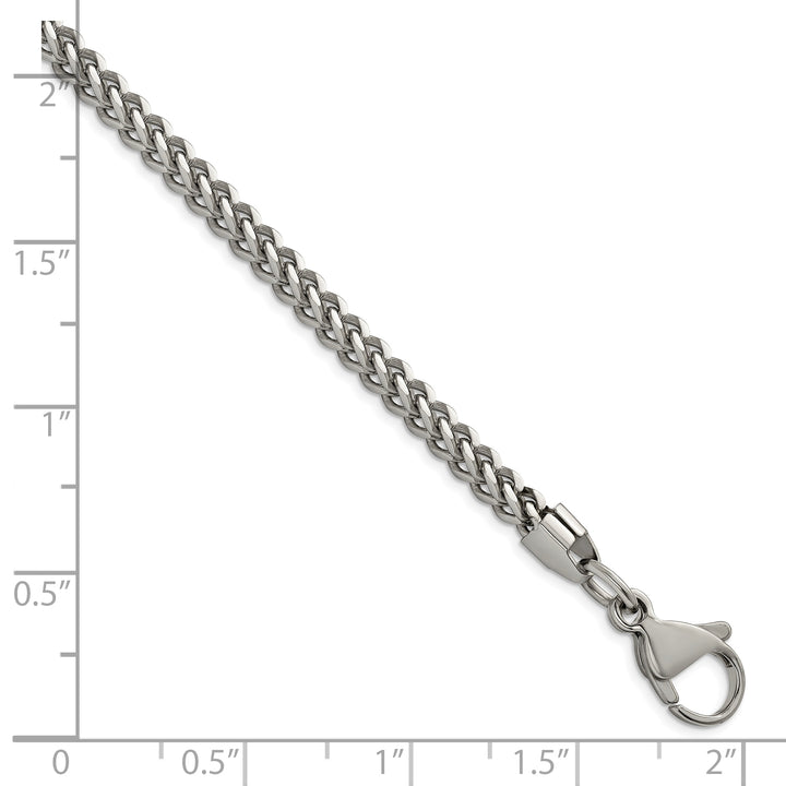 Chisel Stainless Steel 2.5mm Franco Chain