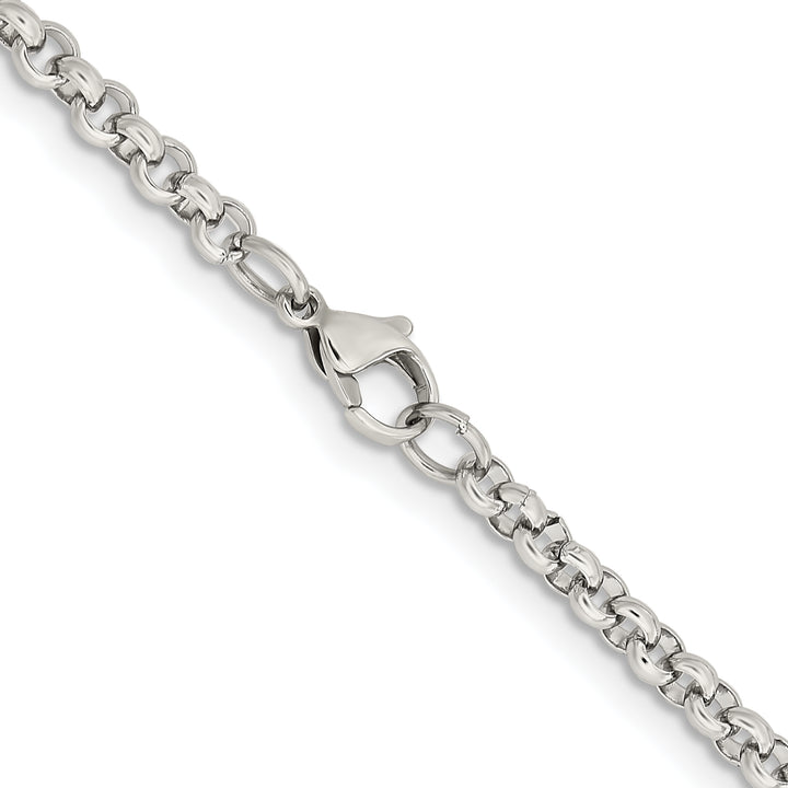 Chisel Stainless Steel 3.9mm Rolo Chain