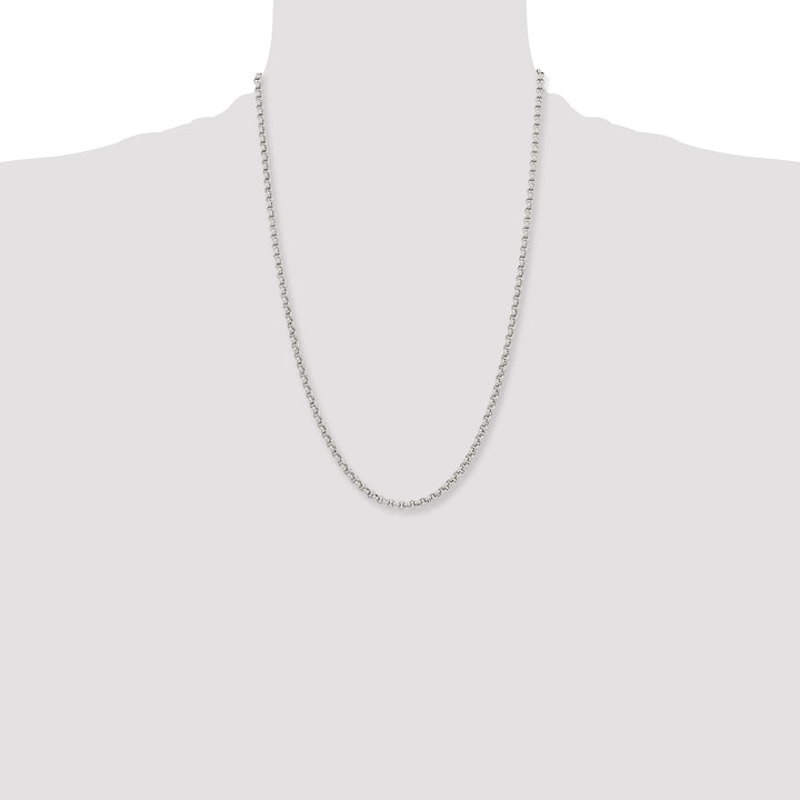 Chisel Stainless Steel 3.9mm Rolo Chain