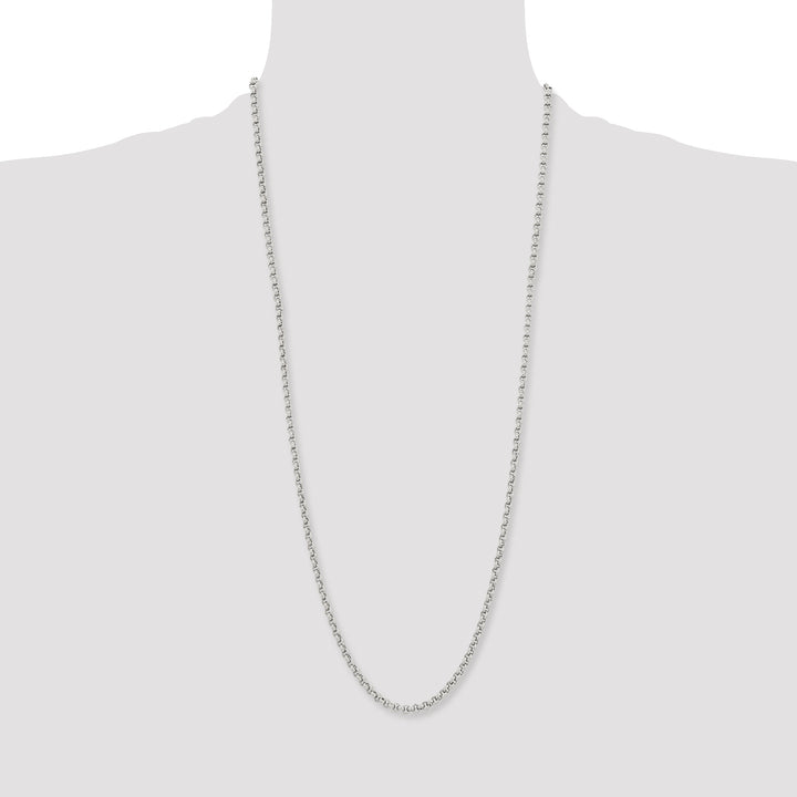 Chisel Stainless Steel 3.9mm Rolo Chain