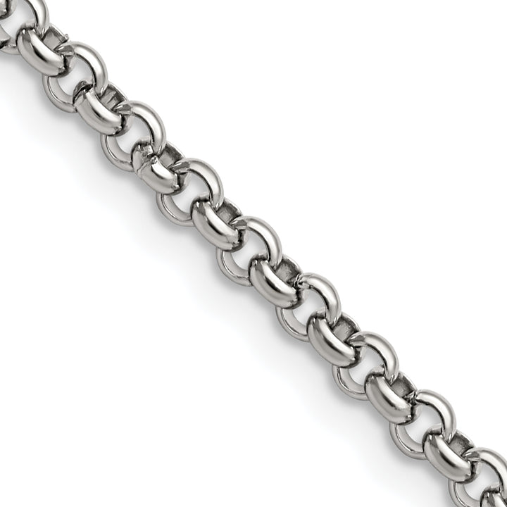 Chisel Stainless Steel 3.9mm Rolo Chain
