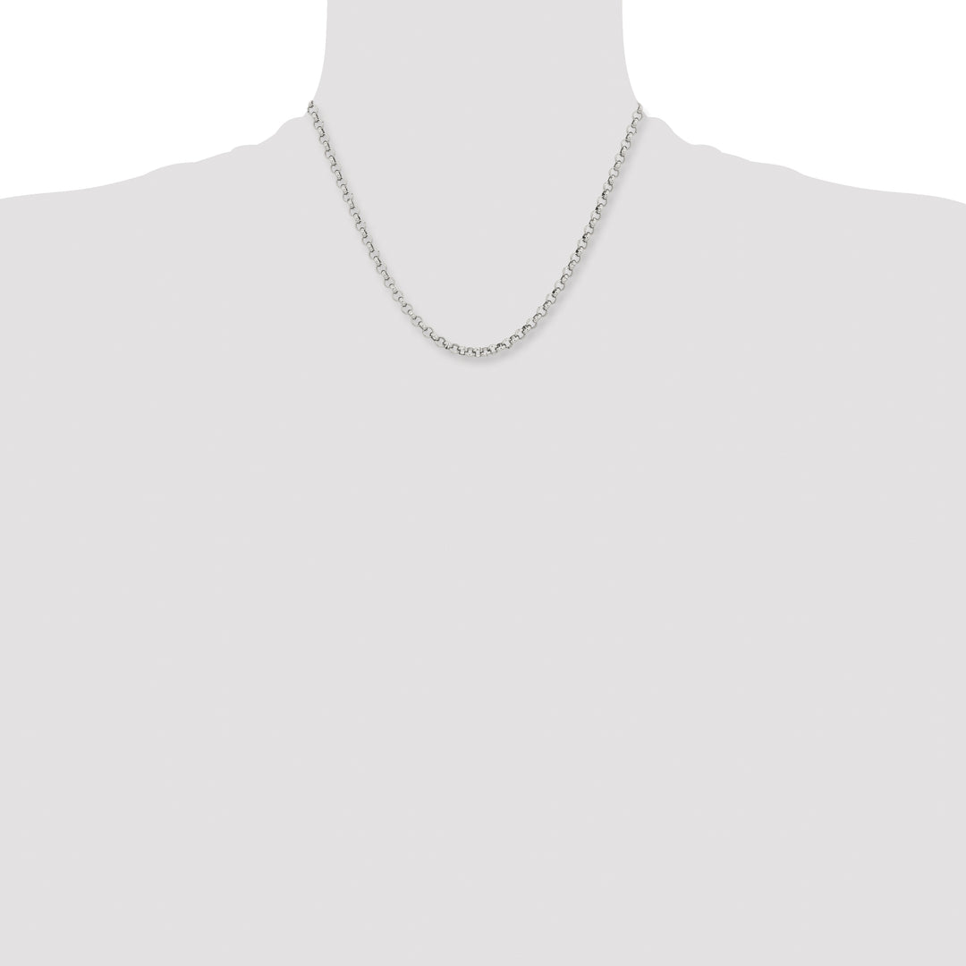 Chisel Stainless Steel 4.6mm Rolo Chain