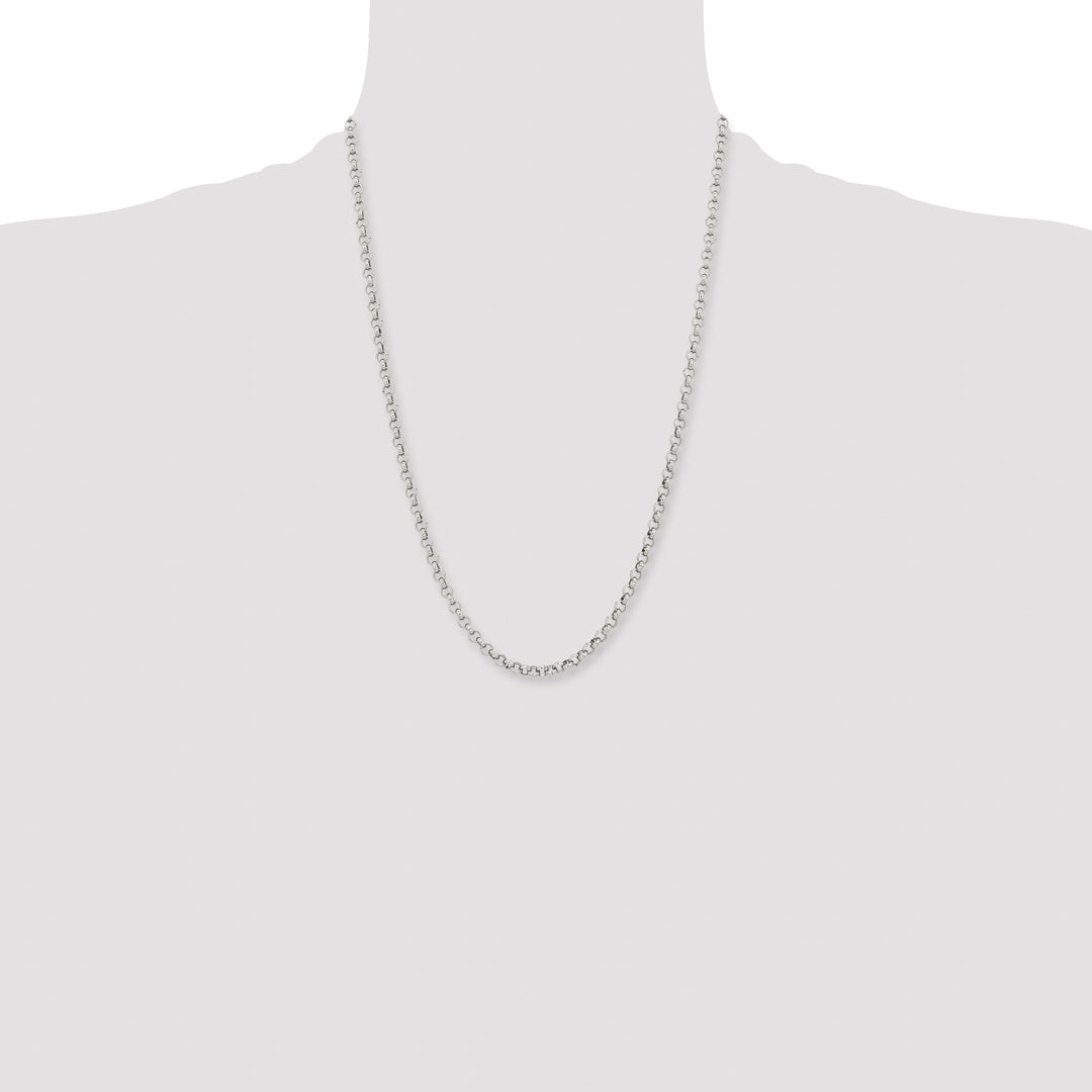 Chisel Stainless Steel 4.6mm Rolo Chain