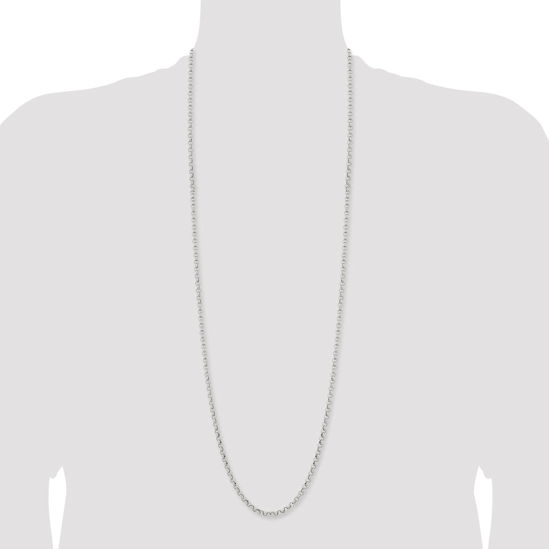 Chisel Stainless Steel 4.6mm Rolo Chain