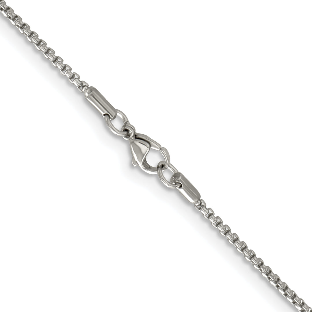 Chisel Stainless Steel 2.2mm Rounded Box Chain
