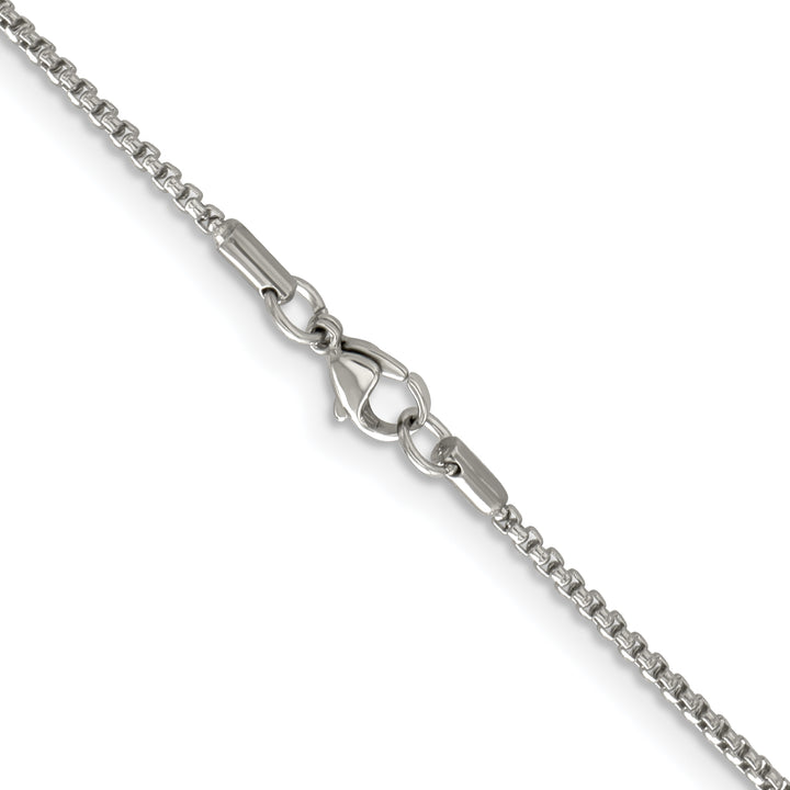 Chisel Stainless Steel 2.2mm Rounded Box Chain