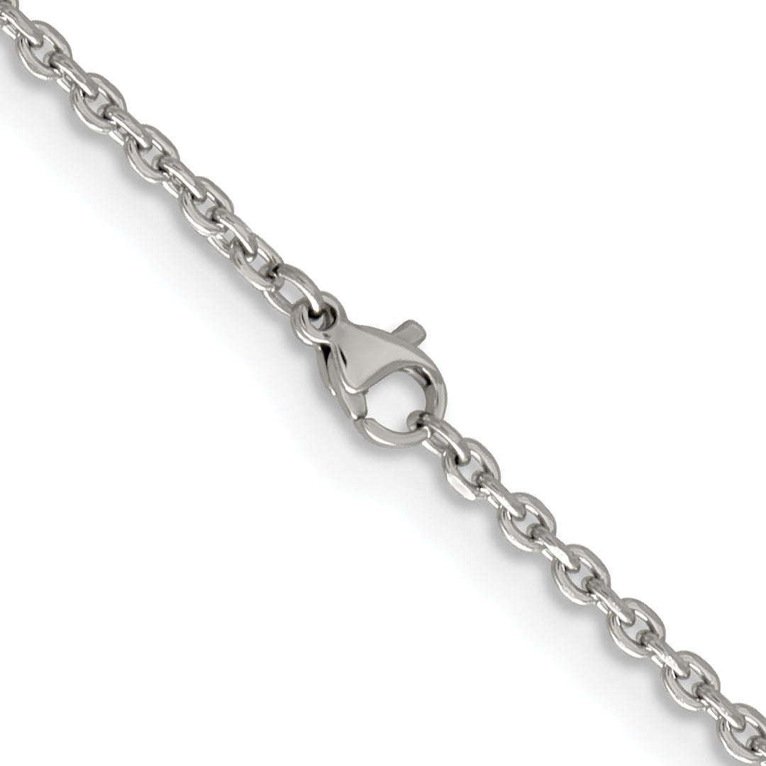 Chisel Stainless Steel D.C. 2.7mm Cable Chain