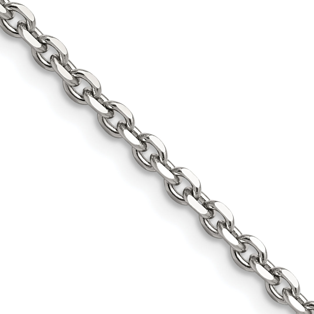 Chisel Stainless Steel D.C. 3.4mm Cable Chain