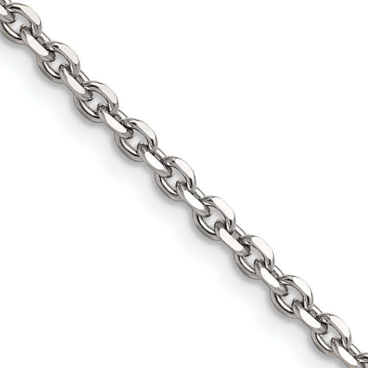 Chisel Stainless Steel D.C. 3.4mm Cable Chain