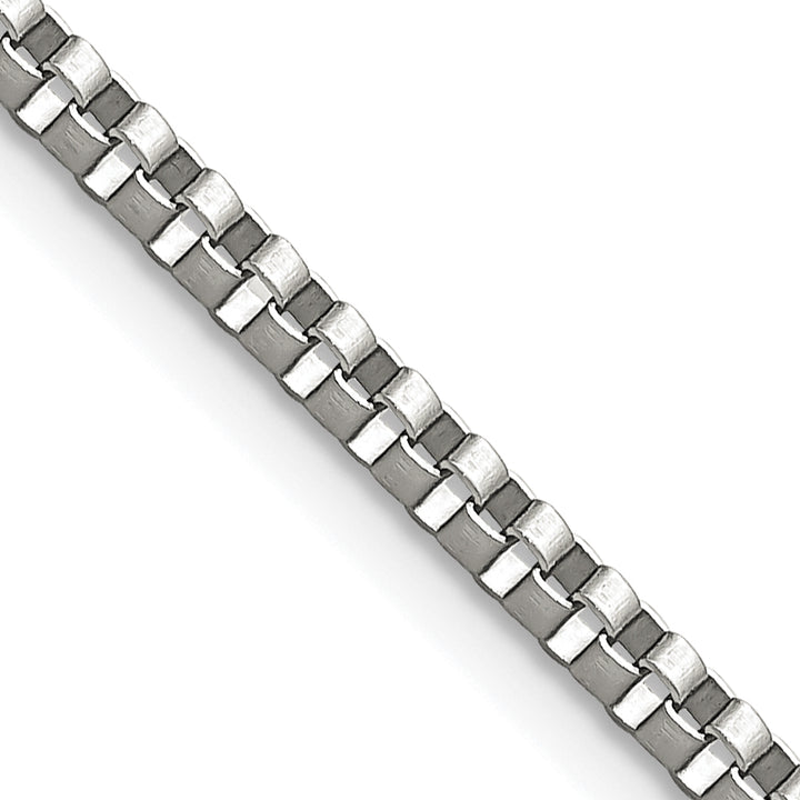 Chisel Stainless Steel 2.4mm Box Chain