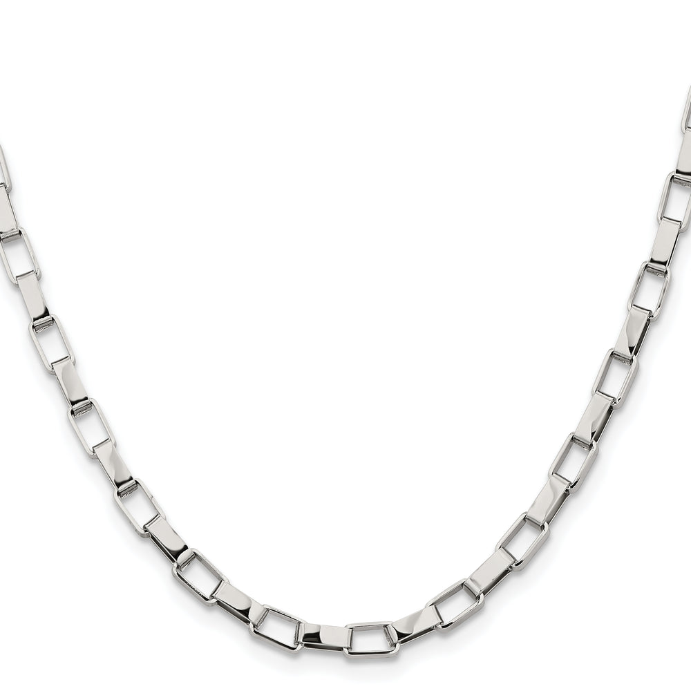 Chisel Stainless Steel 4.8mm Square Link Chain