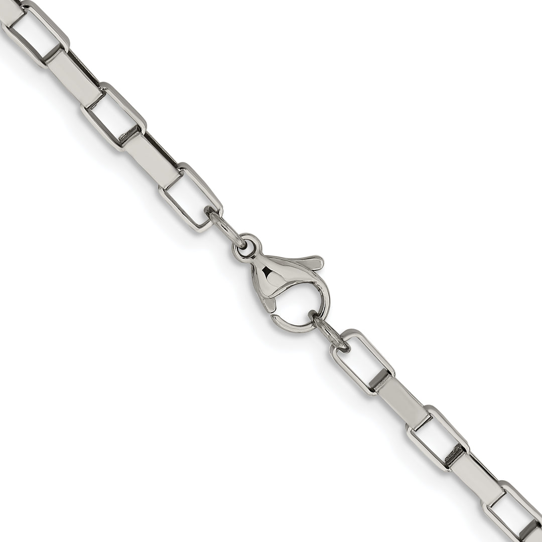 Chisel Stainless Steel 4.8mm Square Link Chain