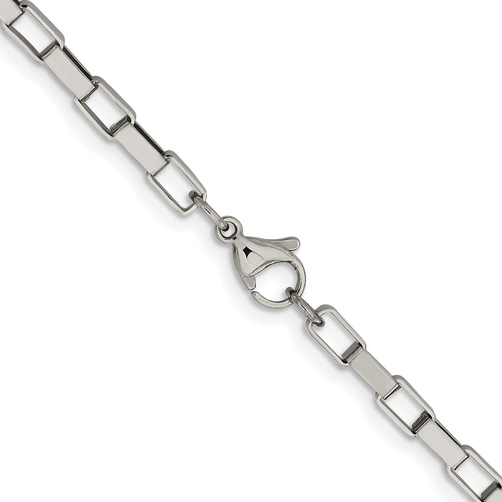 Chisel Stainless Steel 4.8mm Square Link Chain
