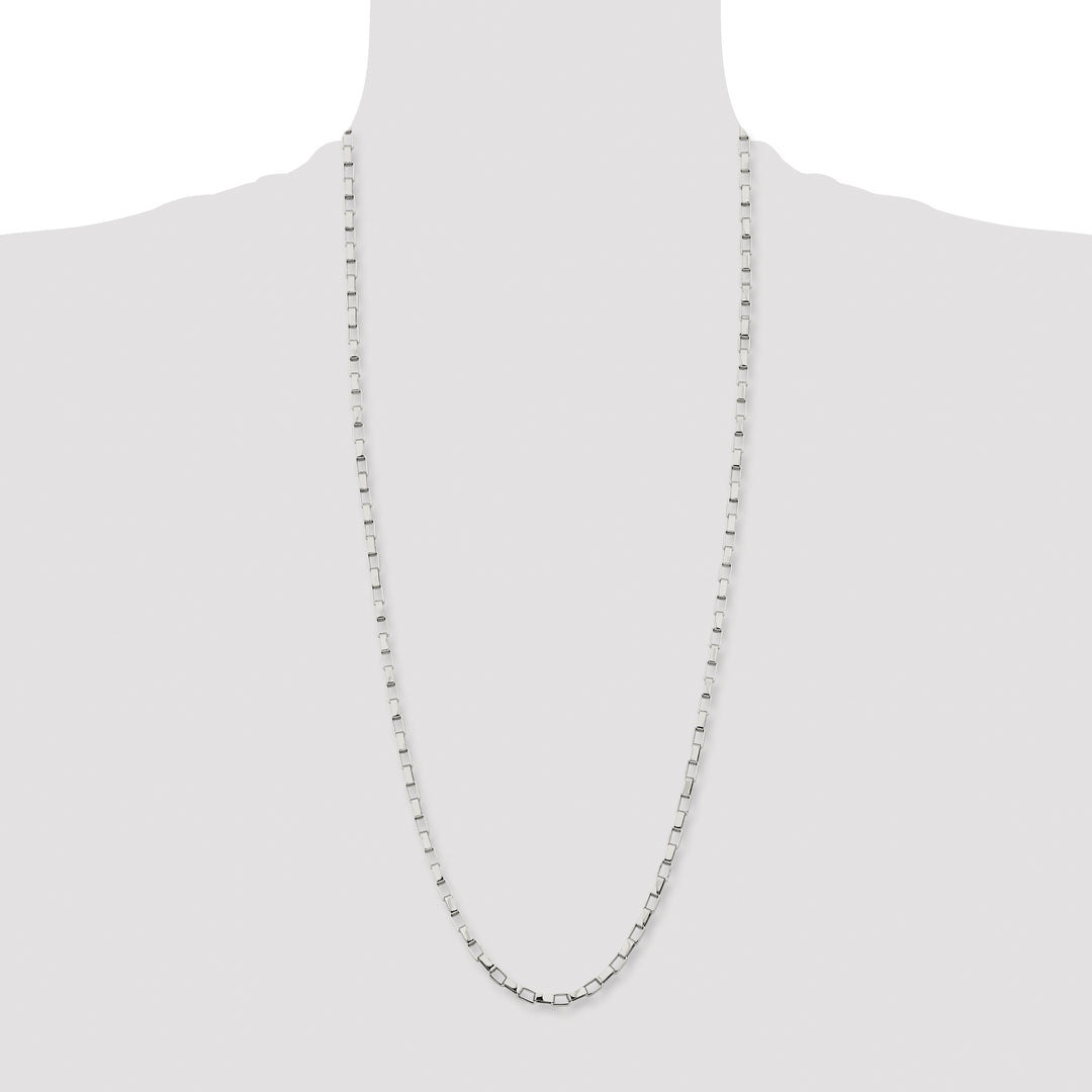 Chisel Stainless Steel 4.8mm Square Link Chain
