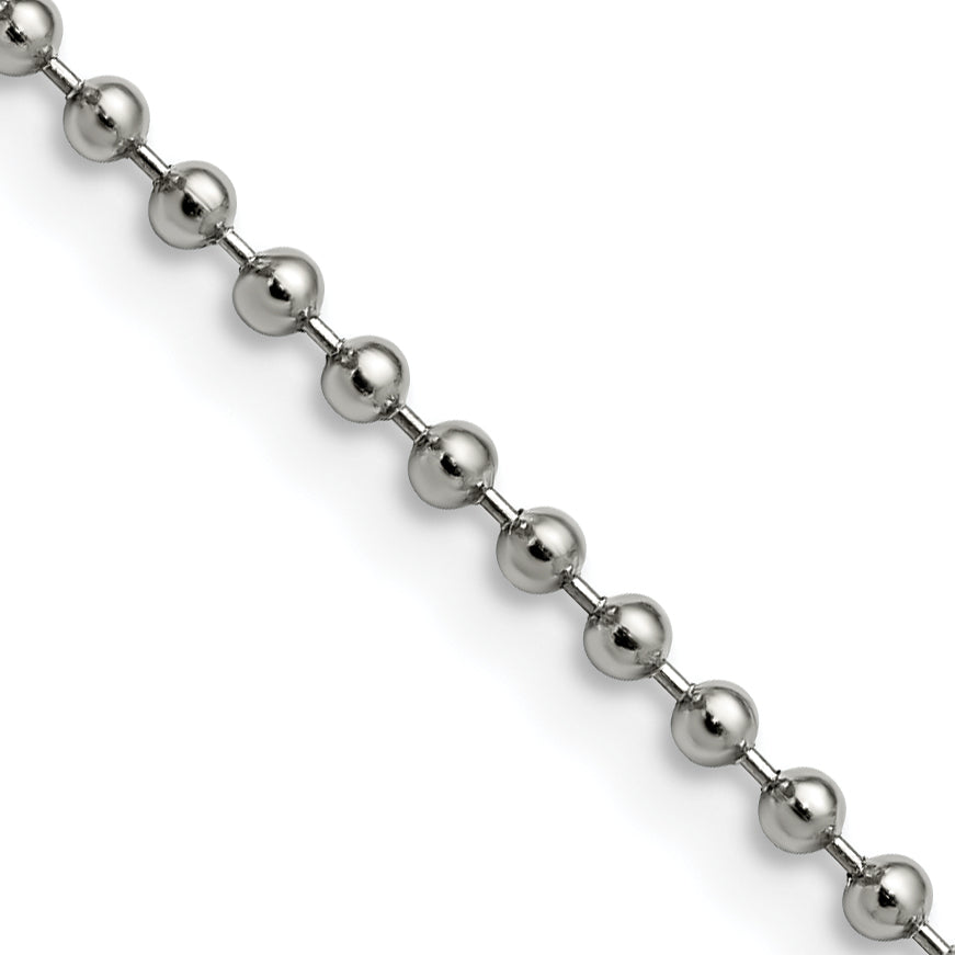 Chisel Stainless Steel 2.4mm Ball Chain