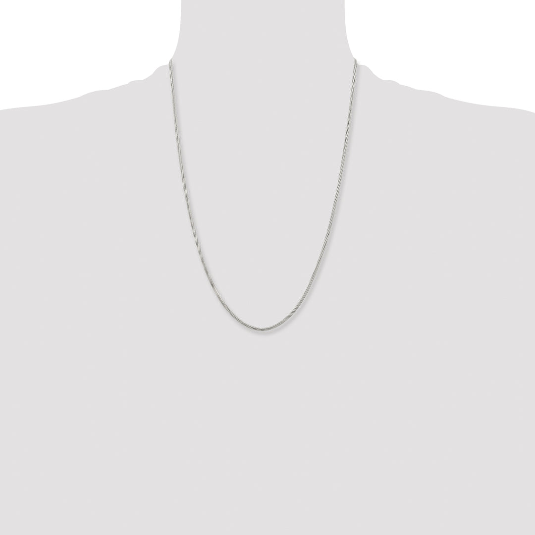 Chisel Stainless Steel 2.4mm Snake Chain