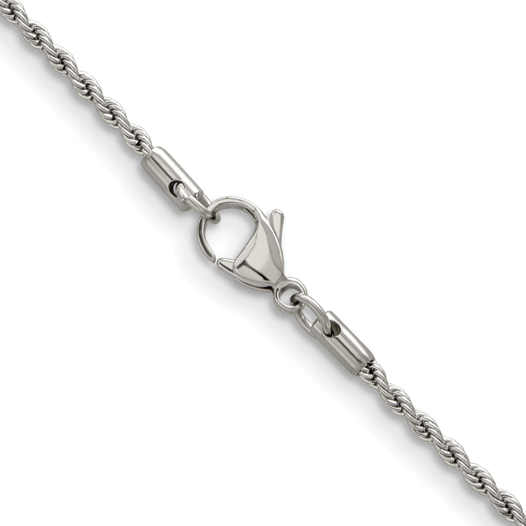 Chisel Stainless Steel 2.4mm Rope Chain