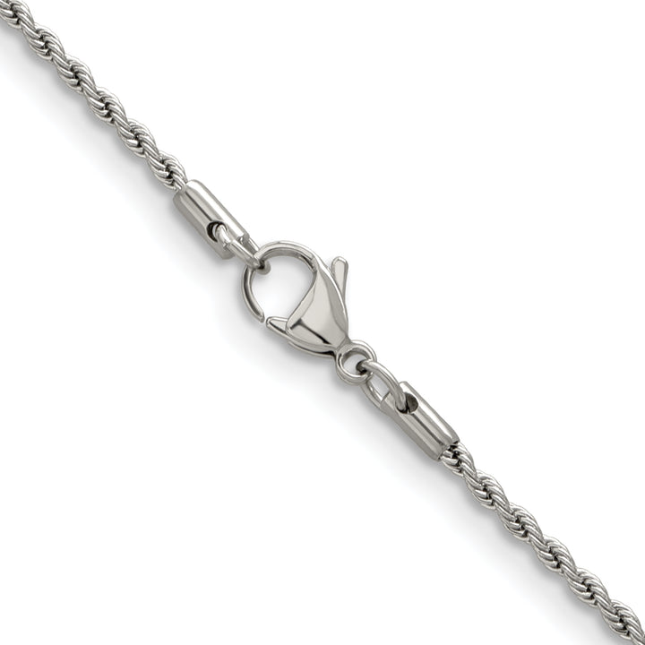 Chisel Stainless Steel 2.4mm Rope Chain