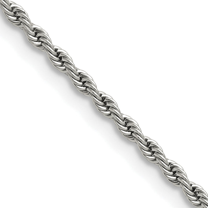 Chisel Stainless Steel 2.4mm Rope Chain