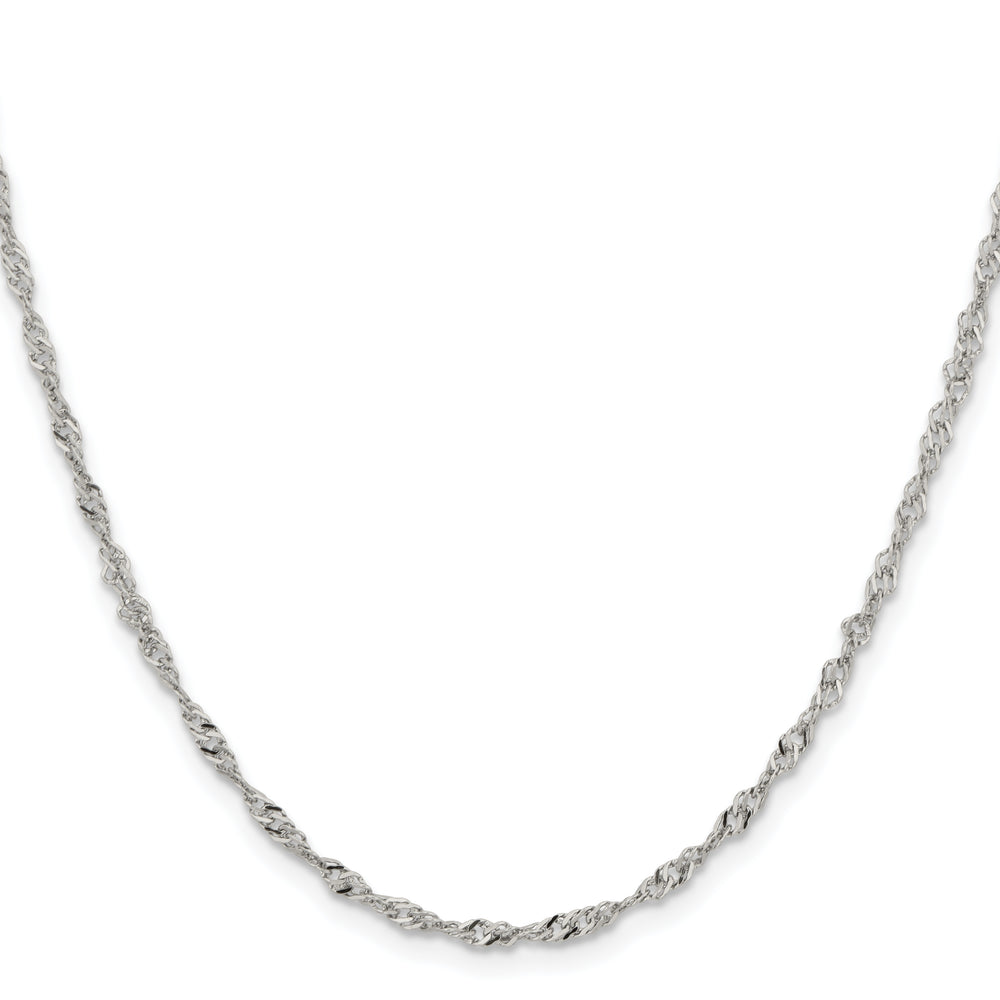 Chisel Stainless Steel 2.5mm Singapore Chain