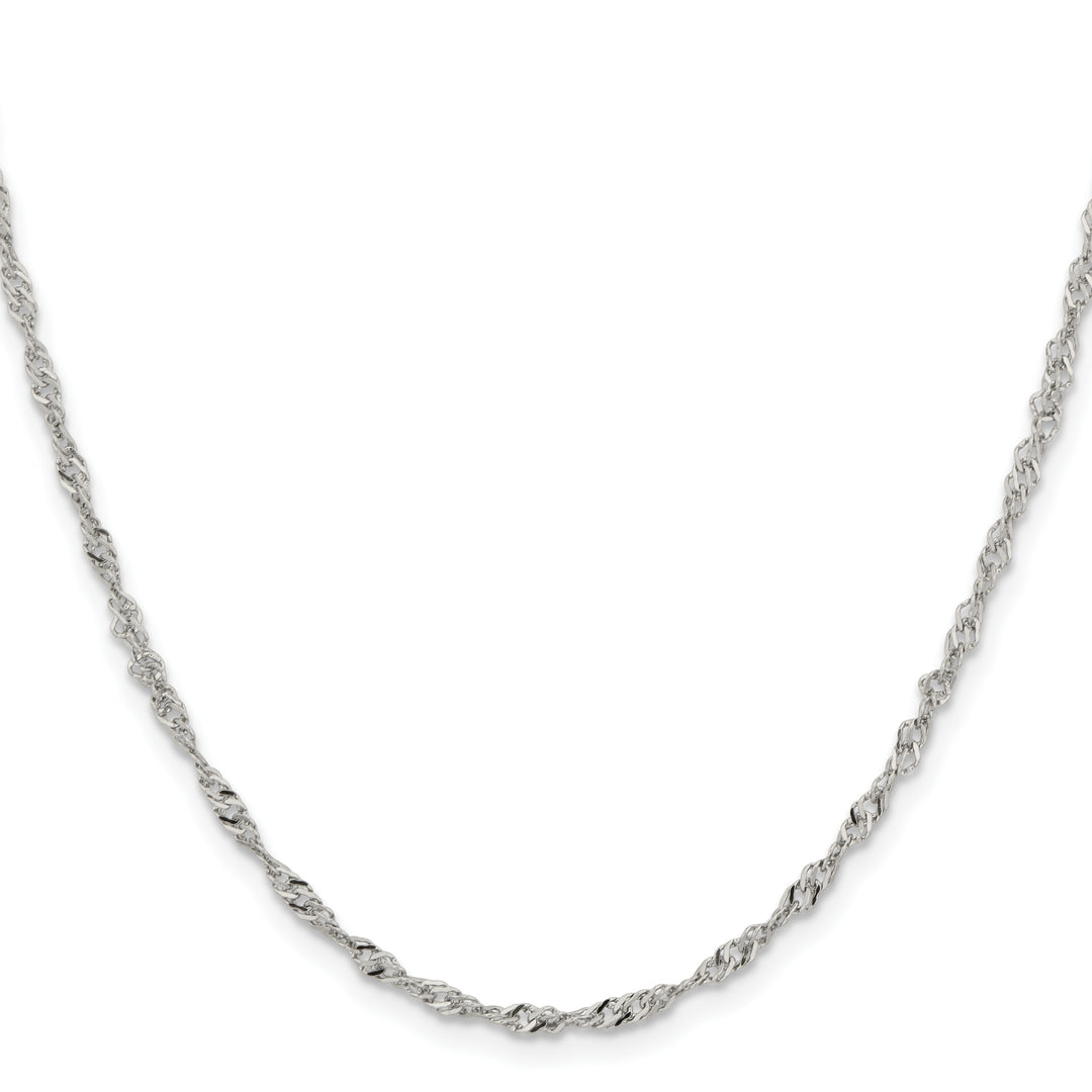 Chisel Stainless Steel 2.5mm Singapore Chain
