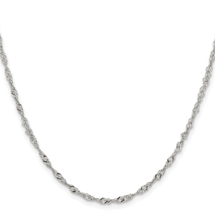 Chisel Stainless Steel 2.5mm Singapore Chain