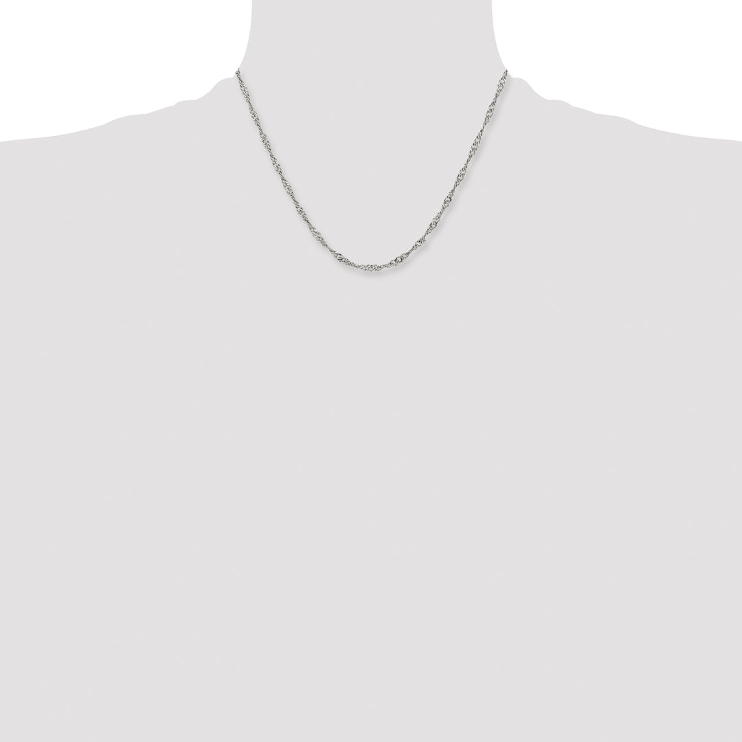 Chisel Stainless Steel 3mm Singapore Chain