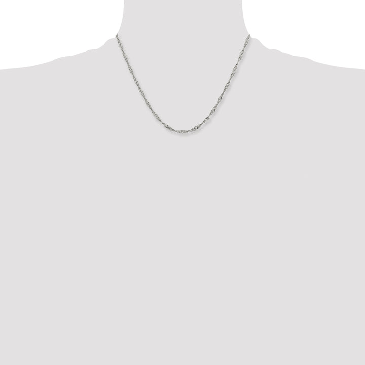 Chisel Stainless Steel 3mm Singapore Chain
