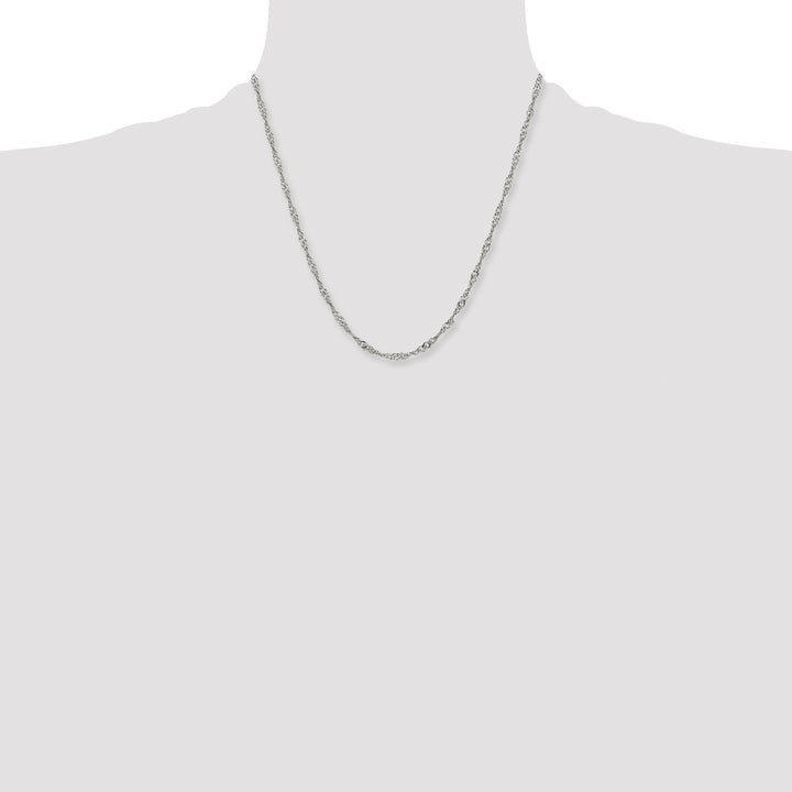Chisel Stainless Steel 3mm Singapore Chain