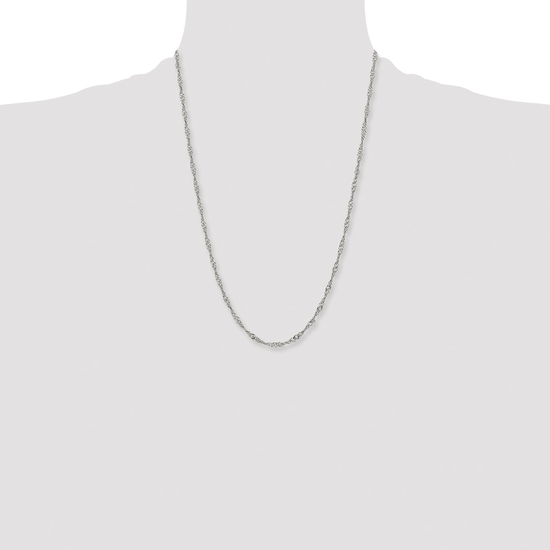Chisel Stainless Steel 3mm Singapore Chain