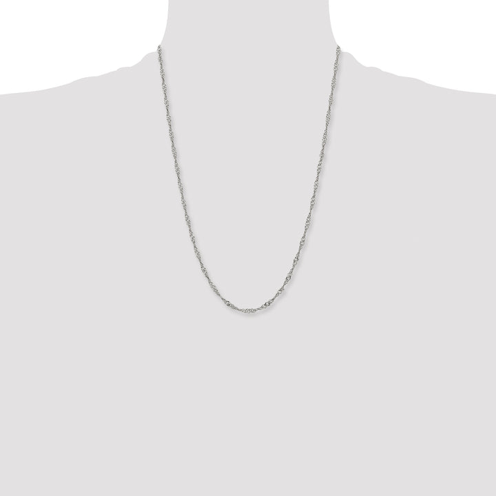 Chisel Stainless Steel 3mm Singapore Chain