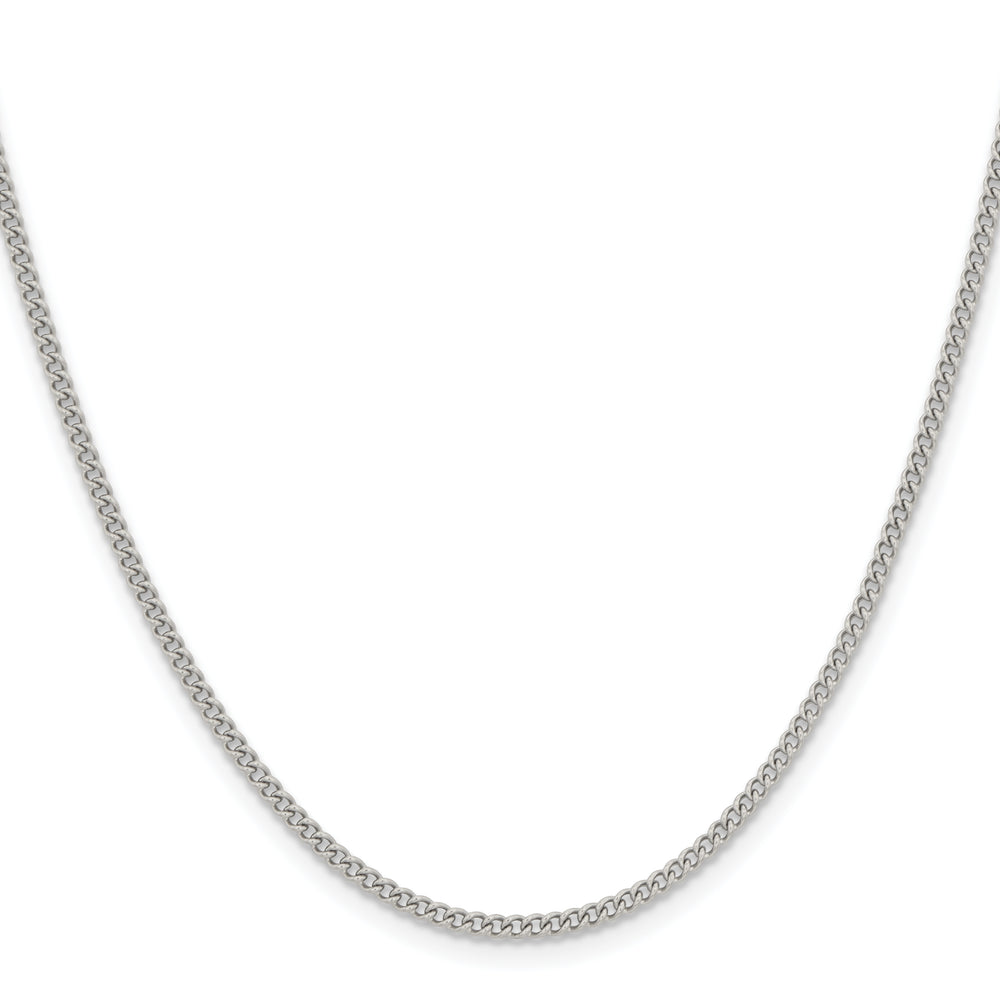 Chisel Stainless Steel 2.25mm Round Curb Chain