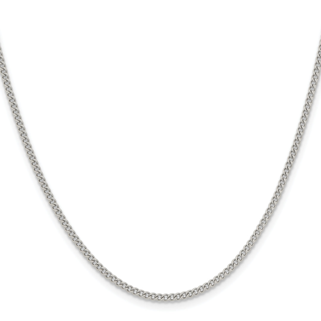 Chisel Stainless Steel 2.25mm Round Curb Chain