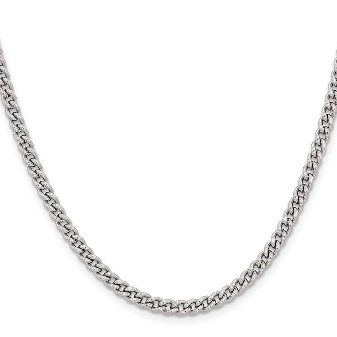 Chisel Stainless Steel 4mm Round Curb Chain