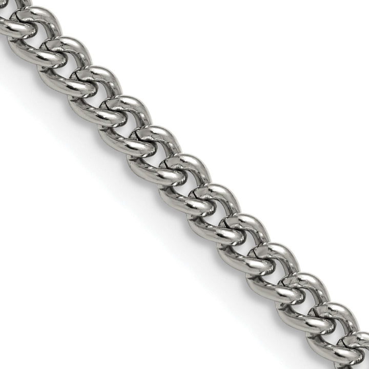 Chisel Stainless Steel 4mm Round Curb Chain