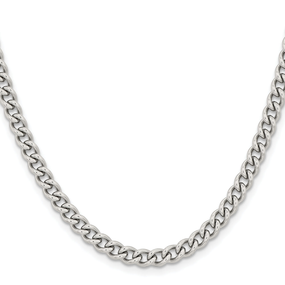 Chisel Stainless Steel 5.3mm Round Curb Chain