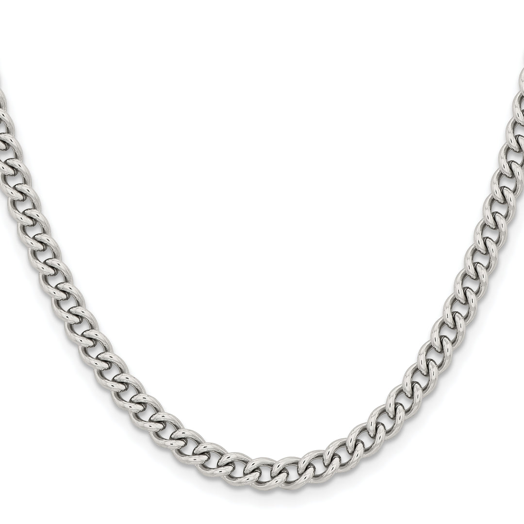 Chisel Stainless Steel 5.3mm Round Curb Chain