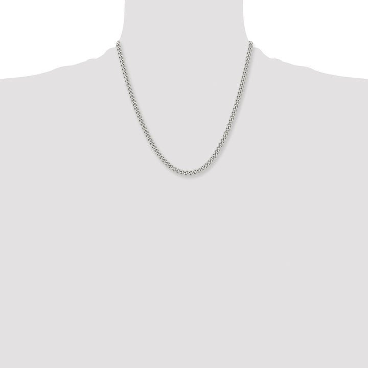 Chisel Stainless Steel 5.3mm Round Curb Chain