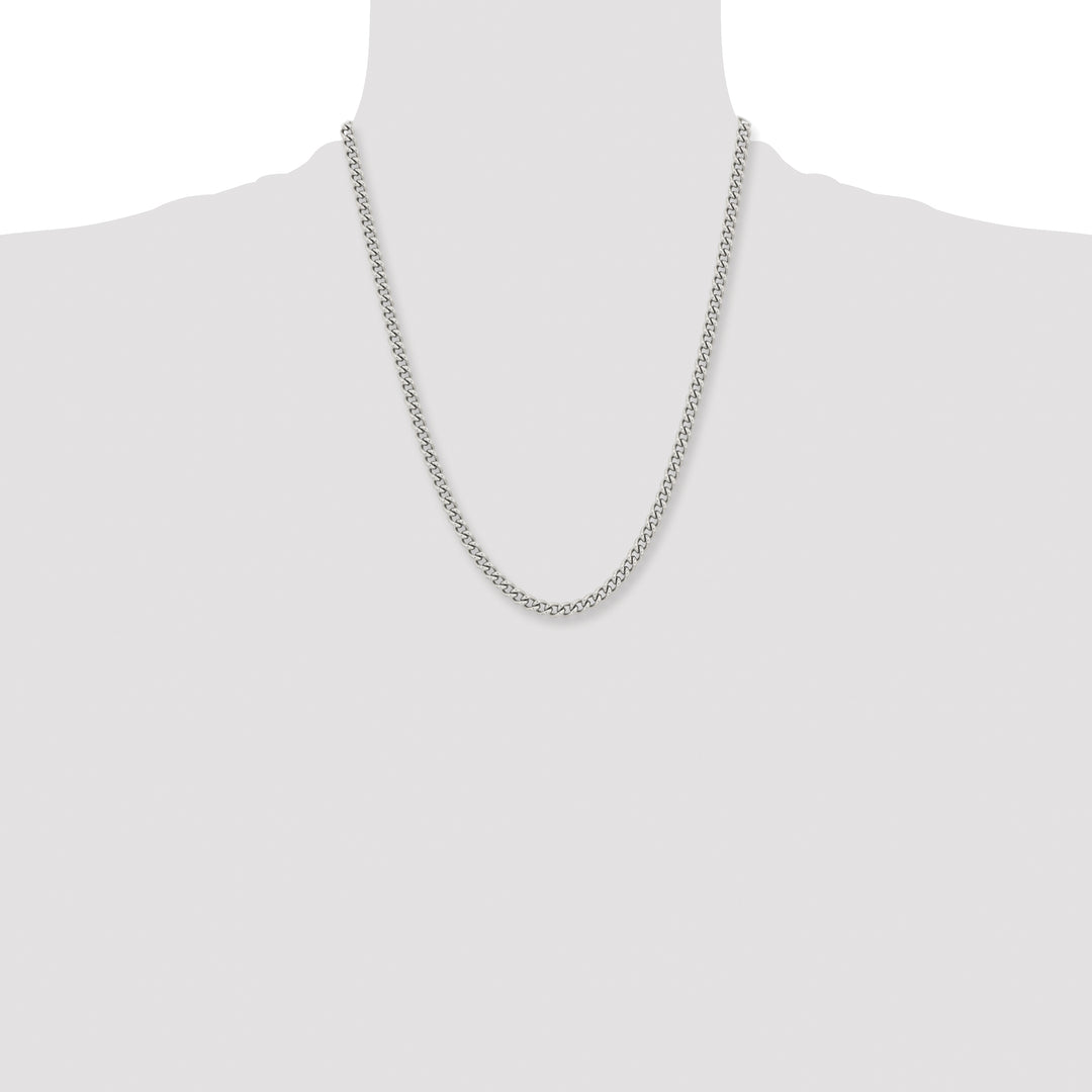 Chisel Stainless Steel 5.3mm Round Curb Chain